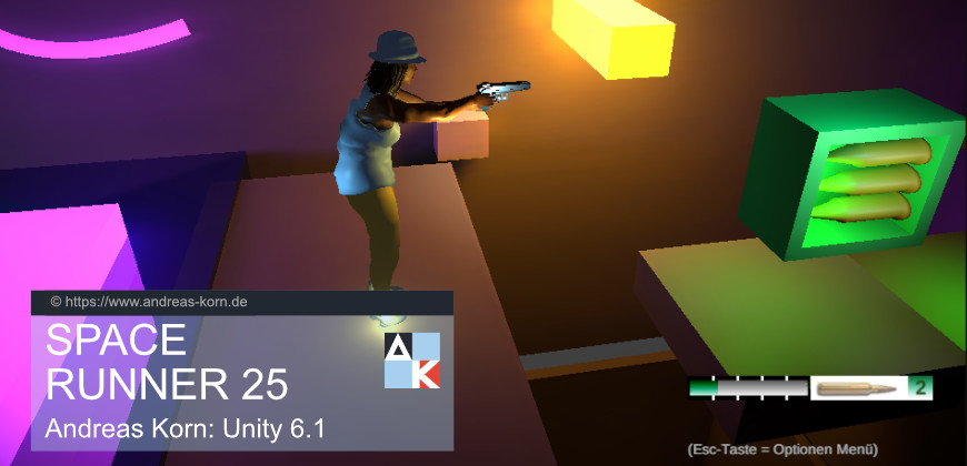 Andreas U. Korn - Unity Game Space Runner (2018/2025)