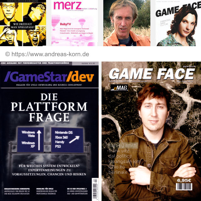 Andreas U. Korn - Bildästhetik im Computerspiel (Forschung) Andreas Korn Forschung