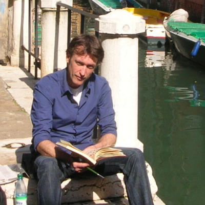 Andreas U. Korn Studien 2009 am Kanal in Venedig
