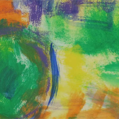 Andreas Korn: Artproduktion (Kunstraum - Acryl im Bonner Atelier)