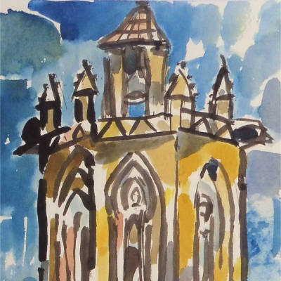 Andreas Korn: Artproduktion (Kunstraum - Aquarell in Tarragona) Andreas Korn: Artproduktion (Kunstraum - Aquarell in Tarragona)