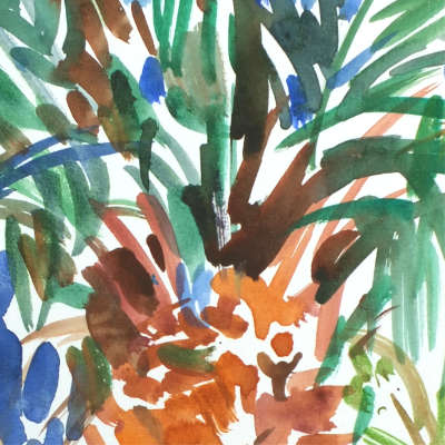 Andreas-Korn-Aquarell-Spanienreise-Malaga-26-11-23-02 Andreas Korn: Artproduktion (Kunstraum - Aquarell)