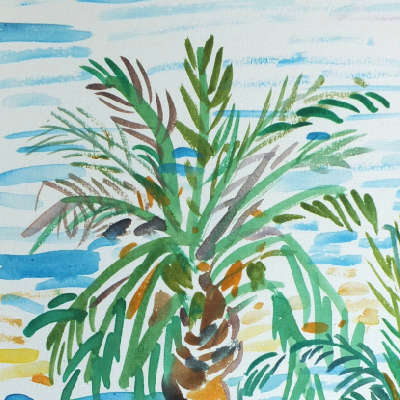 ndreas-Korn-Aquarell-Spanienreise-Marbella-07-12-23-18 Andreas Korn: Artproduktion (Kunstraum - Aquarell)