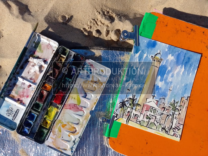 Andreas-Korn-Atelier-Aquarell und Deckfarben Andreas Korn Kunstraum